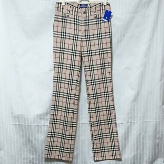 バーバリーブルーレーベル(BURBERRY BLUE LABEL)の新品 バーバリーブルーレーベル ノバチェックパンツ 34(その他)