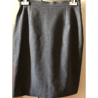 クリスチャンディオール(Christian Dior)のクリスチャンディオール Wool 二重バックフレアースカート 38サイズ M(ミニスカート)