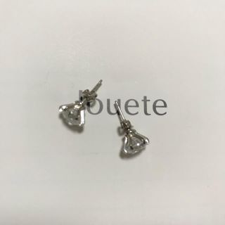 エテ(ete)のjouete一粒ジルコニアピアス(ピアス)