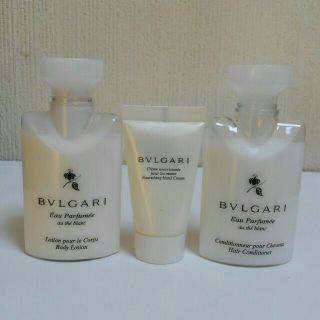 ブルガリ(BVLGARI)のBVLGARI　アメニティ　３点セット(サンプル/トライアルキット)