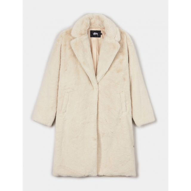 STUSSY(ステューシー)のSherpa Coat stussywomen 最終値下げ レディースのジャケット/アウター(毛皮/ファーコート)の商品写真