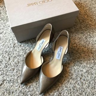 ジミーチュウ(JIMMY CHOO)のJimmy Choo ジミーチュウ パンプス ゴールド 38(ハイヒール/パンプス)