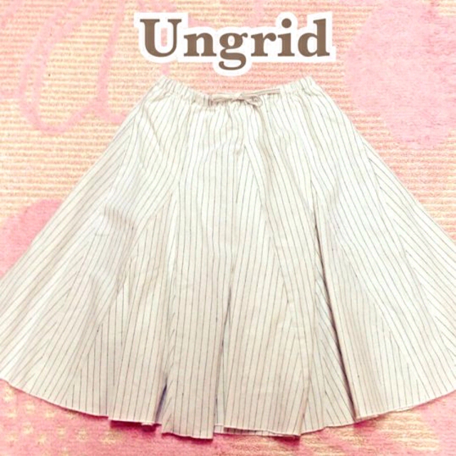 Ungrid(アングリッド)のUngrid❁M丈スカート レディースのスカート(ひざ丈スカート)の商品写真