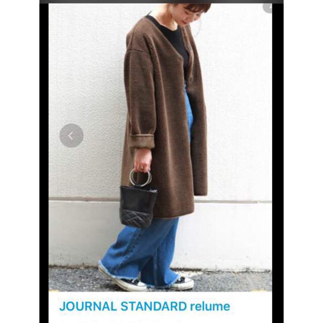 JOURNAL STANDARD(ジャーナルスタンダード)のジャーナルスタンダード  レリューム フェイクムートン レディースのジャケット/アウター(ムートンコート)の商品写真