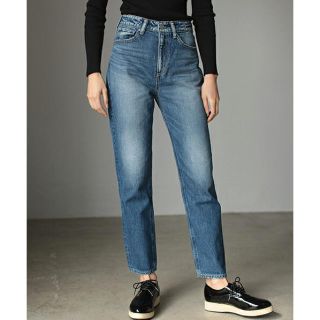 マウジー(moussy)のmoussy ハイウエストテーパードデニム(デニム/ジーンズ)