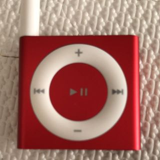 アップル(Apple)のiPod shuffle RED(ポータブルプレーヤー)