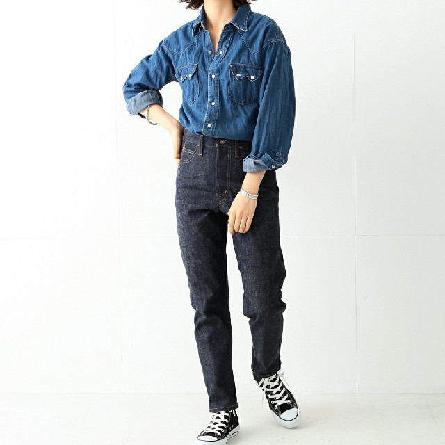 BEAMS BOY(ビームスボーイ)のorslow × BEAMS BOY / PEN SLIM RIGID

 レディースのパンツ(デニム/ジーンズ)の商品写真