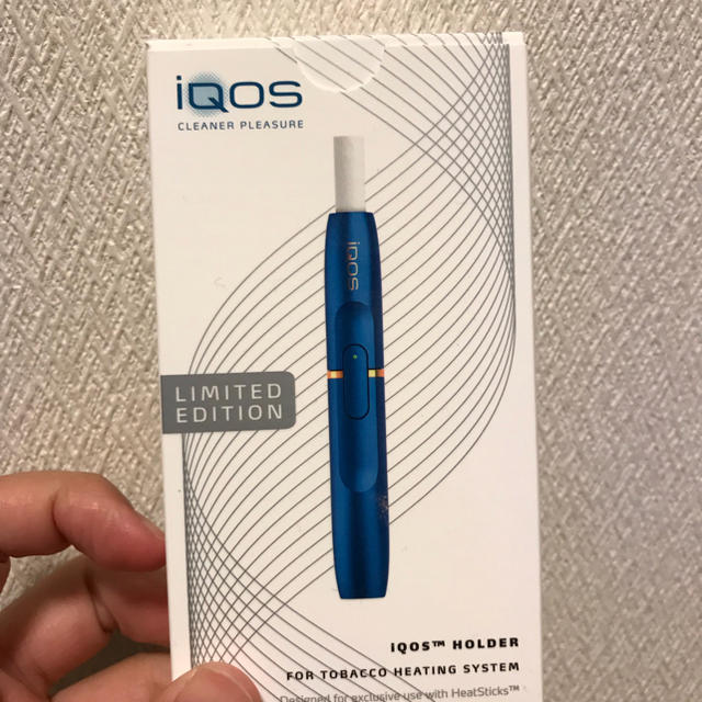 IQOS ホルダー スティック サファイアブルー