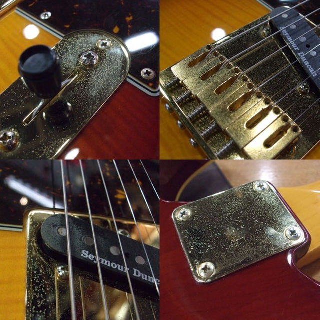 ESP(イーエスピー)のEDWARDS／E-TE-105FM エドワーズ 美品 中古 楽器のギター(エレキギター)の商品写真