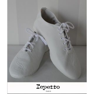 レペット(repetto)のレペット JAZZ/ジャズ (T012) 白 38（23.5〜24センチ）(バレエシューズ)