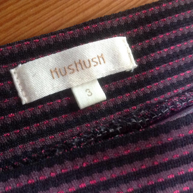 HusHush(ハッシュアッシュ)の送料無料美品ハッシュアッシュふんわり重ね着ワンピースLサイズ3チュニックにも レディースのワンピース(ミニワンピース)の商品写真