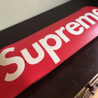 シュプリーム(Supreme)のsupreme  スケートボード 人気のレッド‼︎(スケートボード)