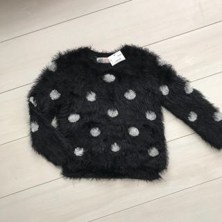 エイチアンドエム(H&M)の新品♡ドット柄シャギーニット(ニット)