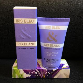 ロクシタン(L'OCCITANE)のロクシタン●アイリスブルー●香水＆ボディミルク(香水(女性用))