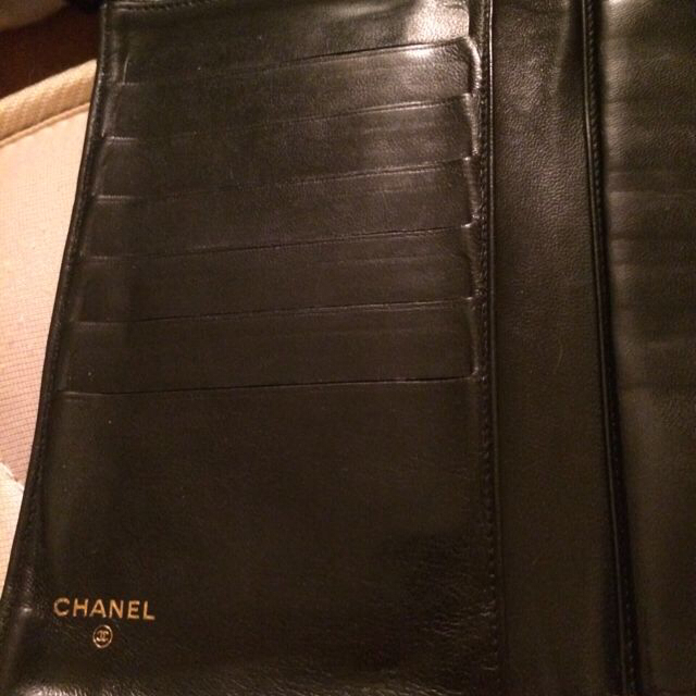 CHANEL(シャネル)のシャネルラムスキンブラック レディースのファッション小物(財布)の商品写真