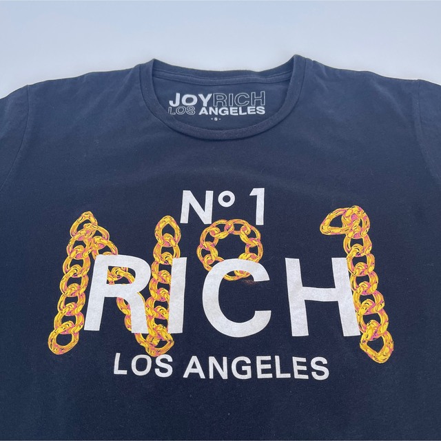 JOYRICH(ジョイリッチ)の【送料無料】JOYRICH Tシャツ 黒 半袖 メンズのトップス(その他)の商品写真