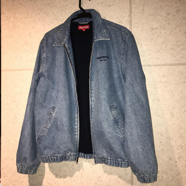 Supreme(シュプリーム)のパイナポー様専用supreme Denim Harrington jacket メンズのジャケット/アウター(Gジャン/デニムジャケット)の商品写真