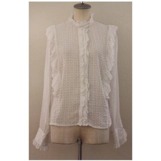 イザベルマラン(Isabel Marant)の☆sako様専用☆Isabel marant フリルブラウス(シャツ/ブラウス(長袖/七分))