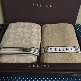 セリーヌ(celine)の★ セリーヌ  フェイスタオル ２枚(タオル/バス用品)