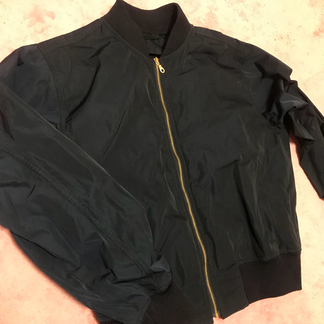 ma1 ブルゾン ネイビー ウィメンズ レディース XL レディースのジャケット/アウター(ブルゾン)の商品写真