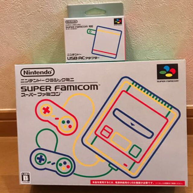 ニンテンドークラシックミニ スーパーファミコン　USBアダプタ　ポストカード