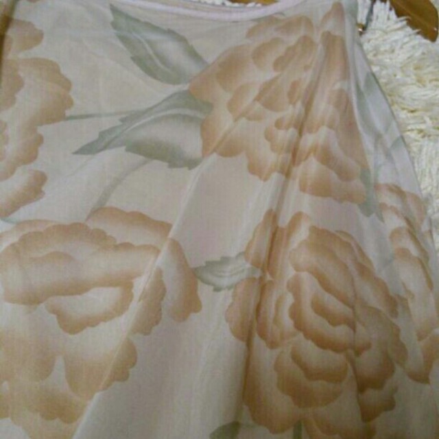 M'S GRACY(エムズグレイシー)の美麗★tobechic大牡丹フラワースカート レディースのスカート(ひざ丈スカート)の商品写真