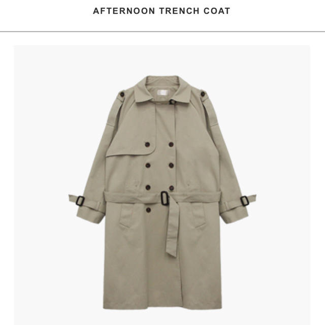 OHOTORO(オオトロ)のafternoon trench coat レディースのジャケット/アウター(トレンチコート)の商品写真