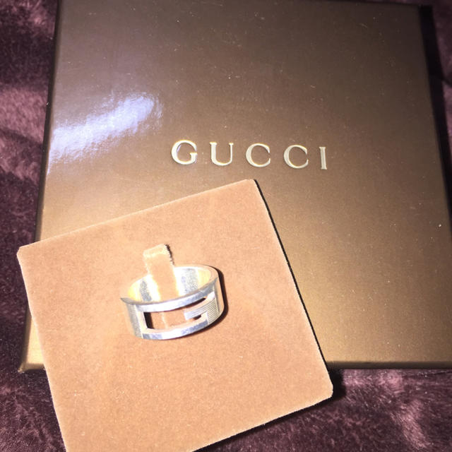 Gucci(グッチ)のGUCCI グッチ リング 指輪  18号 メンズのアクセサリー(リング(指輪))の商品写真