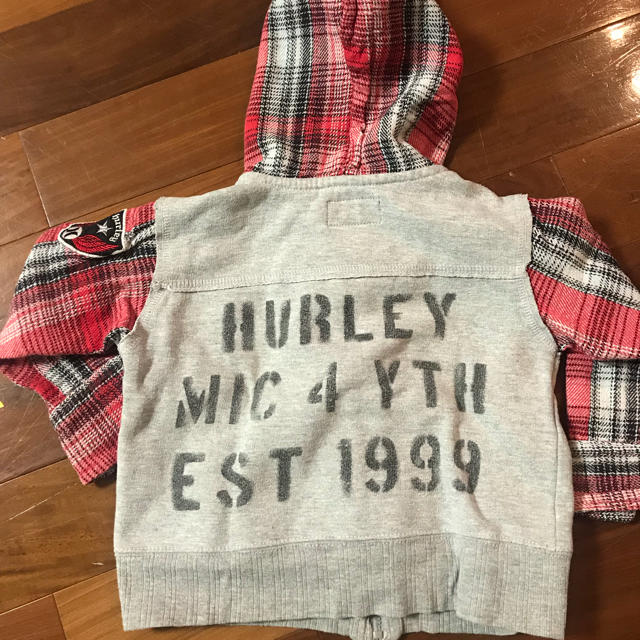 Hurley(ハーレー)のHurley キッズ パーカー キッズ/ベビー/マタニティのキッズ服男の子用(90cm~)(ジャケット/上着)の商品写真