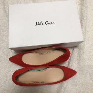 ミラオーウェン(Mila Owen)のわし様専用 値下げ 未使用 ミラオーウェン パンプス(ハイヒール/パンプス)