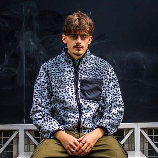 17AW Leopard Fleece Reversible Jacket