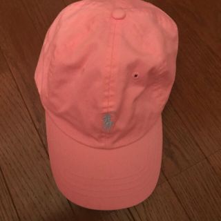 ラルフローレン(Ralph Lauren)のPOLO RalphLauren ラルフローレン 帽子 キャップ 古着 ピンク(キャップ)