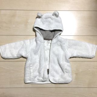 エイチアンドエム(H&M)の【H&M】ふわもこ♡クマちゃんパーカ【2M〜4M】(ジャケット/コート)