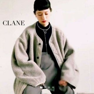 ステュディオス(STUDIOUS)のいずな様専用 CLANE リバーシブルボアジャケット(ブルゾン)