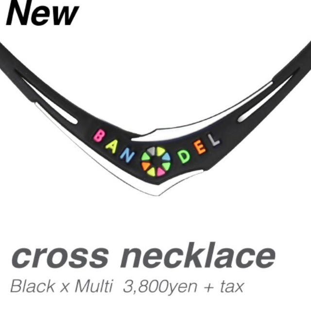 バンデル  ネックレス 45cm ブラックマルチ メンズのアクセサリー(ネックレス)の商品写真