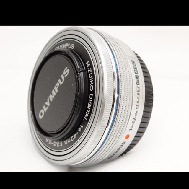 ❤️OLYMPUS 14-42mm EZ パンケーキレンズ シルバー ❤️新品