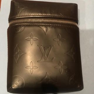 ルイヴィトン(LOUIS VUITTON)の【LVウエストポーチ/モノグラムグラセ/ダークブラウン最終値下げ(ウエストポーチ)