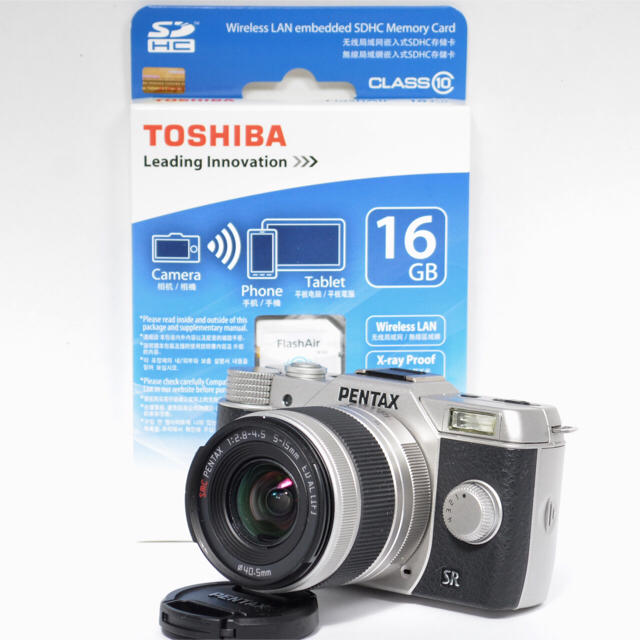 PENTAX - ❤️コンパクトで持ち運び楽々❤️ペンタックス Q10 シルバー