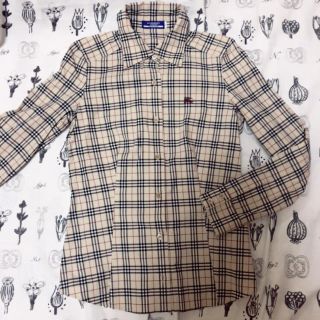 バーバリーブルーレーベル(BURBERRY BLUE LABEL)のバーバリー チェック シャツ(シャツ/ブラウス(長袖/七分))