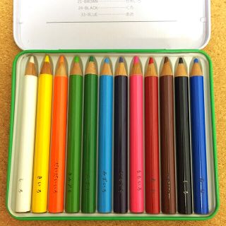 ミツビシエンピツ(三菱鉛筆)の🌈色えんぴつ ミニセット 12色(色鉛筆)