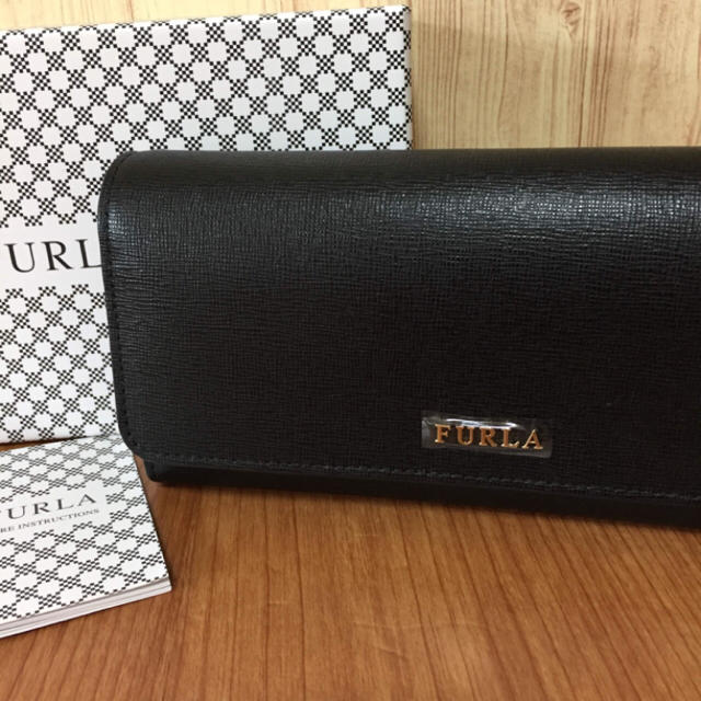 Furla(フルラ)の2017秋冬新作‼︎ バビロン 長財布 大容量♡ ブラック  新品☆ メンズのファッション小物(長財布)の商品写真