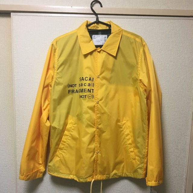 sacai - 定価G-DRAGON着用 sacai x fragment design コーチの sacai - 定価G-DRAGON着用 sacai x fragment design コーチの