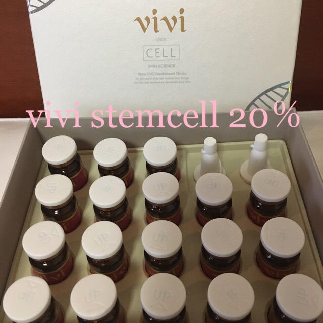 vivi stemcell®️ヒト幹細胞順化培養液20％アンプル 6ml×18本 | フリマアプリ ラクマ