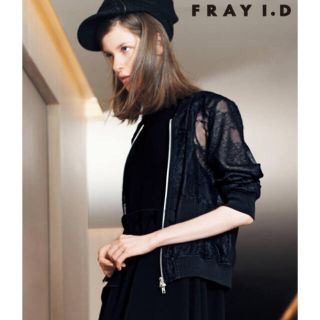 フレイアイディー(FRAY I.D)のFRAY.ID フレイアイディー レース ブルゾン ジャケット カーディガン(ブルゾン)