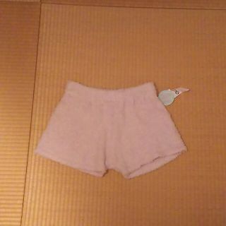 ジーユー(GU)の未使用品●GUもこもこあったかショートパンツ ラベンダーピンク●ジェラートピケ(ルームウェア)