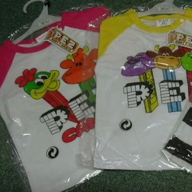 PEZ BABY Tシャツ/90/ピンク キッズ/ベビー/マタニティのベビー服(~85cm)(Ｔシャツ)の商品写真