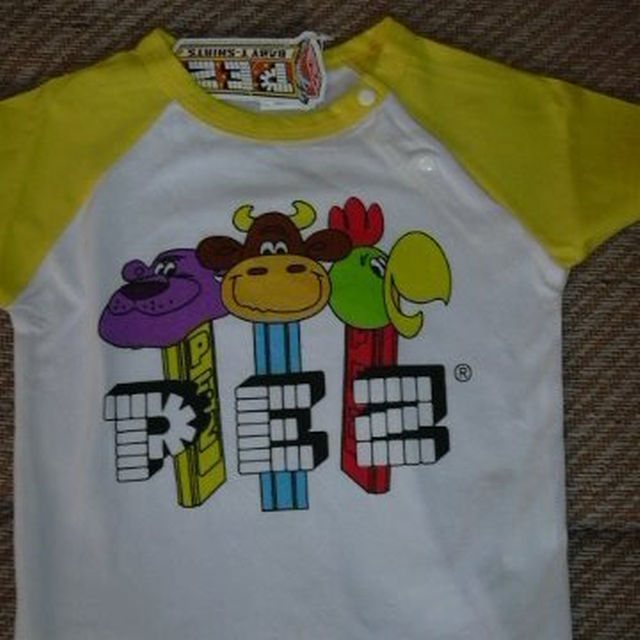 PEZ BABY Tシャツ/90/イエロー キッズ/ベビー/マタニティのベビー服(~85cm)(Ｔシャツ)の商品写真