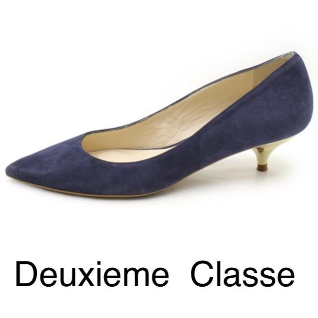 DEUXIEME CLASSE(ドゥーズィエムクラス)の Chonx2様 12／21夜まで取り置き スエードパンプス 23 レディースの靴/シューズ(ハイヒール/パンプス)の商品写真