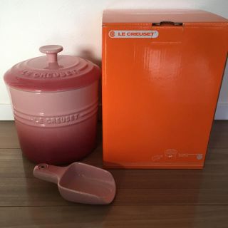 ルクルーゼ(LE CREUSET)のル・クルーゼ ルクルーゼ ペットフードコンテナー レアカラー ピンク (容器)