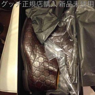 グッチ(Gucci)のGUCCI  新品 未使用！！人気G柄 シューズ 正規品(ドレス/ビジネス)